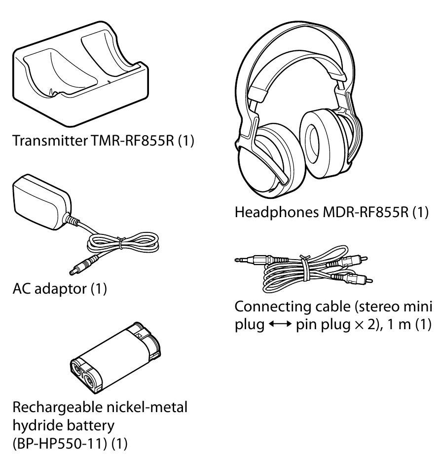 Sony - MDR-RF855RK - Overview Overview