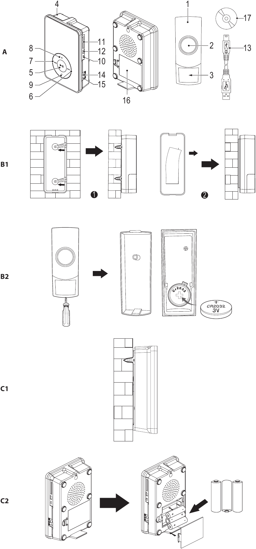 König - SAS-WDB211 - Description Περιγραφή