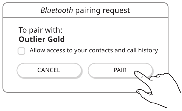 Creative - OUTLIER GOLD EF0840 - İkinci Kulaklığın Eşleştirilmesi İkinci Kulaklığın Eşleştirilmesi
