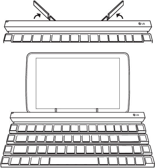 LG - Rolly Keyboard - Құрылғыны орналастырыңыз Құрылғыны орналастырыңыз