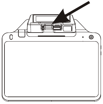 PAX - E700 - Hibridni čitalnik kartic Hibridni čitalnik kartic