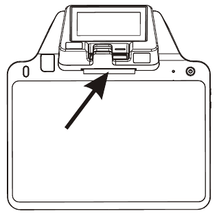 PAX - E700 - Nalaganje papirja v tiskalnik - 2. korak Nalaganje papirja v tiskalnik - 2. korak
