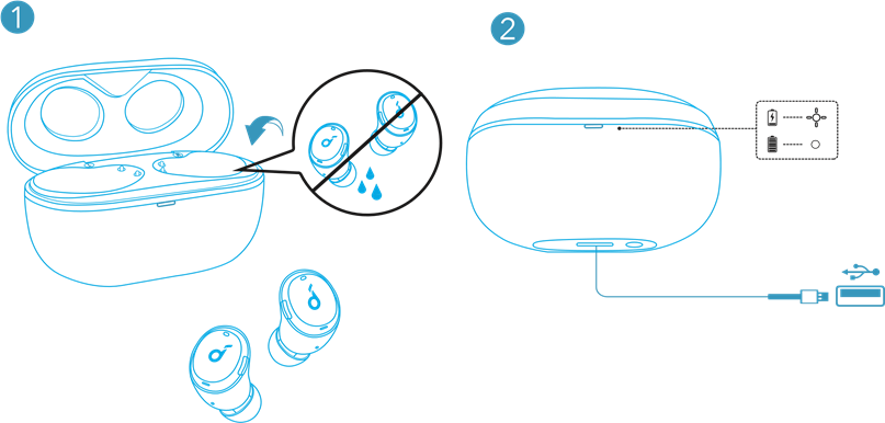 Soundcore - Life Dot 3i - CARGA CARGA