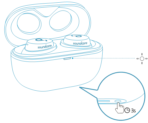 Soundcore - Life Dot 3i - RE-EMPAREJAMIENTO RE-EMPAREJAMIENTO