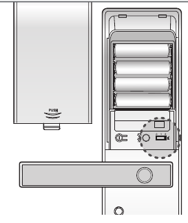 ASSA ABLOY - Yale YDM3109A - Nastavitev glasnosti Nastavitev glasnosti