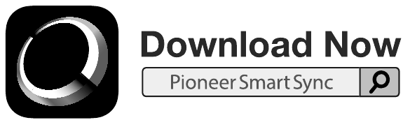 Pioneer Smart Sync Benutzeroberfläche