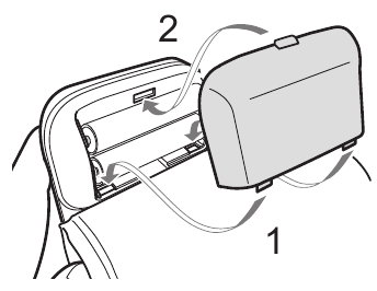 OMRON - RS3 Intelli IT - Установка батареек Установка батареек