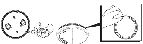 First Alert - PC1200 - SÅDAN LÅSES MONTERINGSBESLAGET SÅDAN LÅSES MONTERINGSBESLAGET