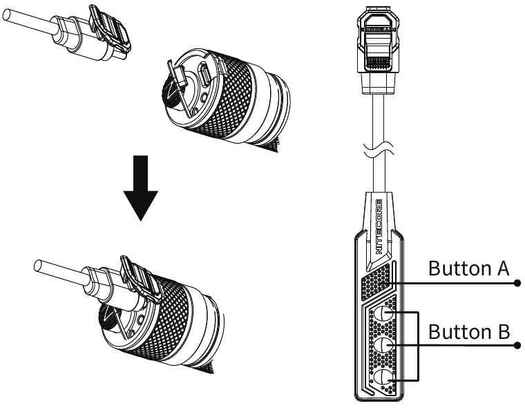 Nitecore - P30i - Afstandsbediening Afstandsbediening