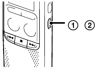 Sony - ICD-BX140 - Options - Erase Opsionet - Fshij