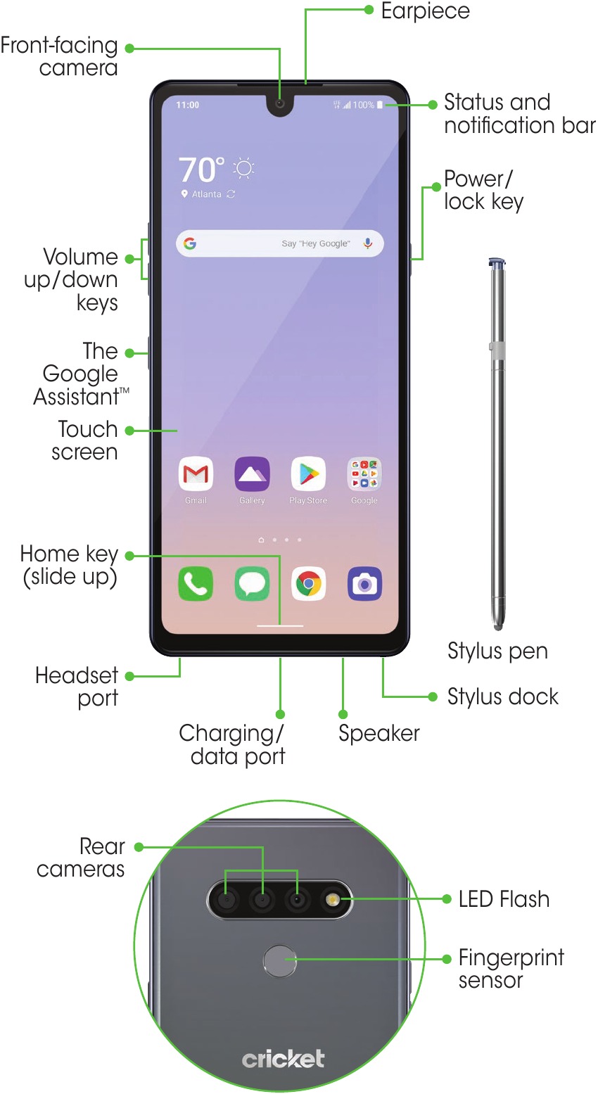 LG - cricket Stylo 6 - Getting to know Getting to know