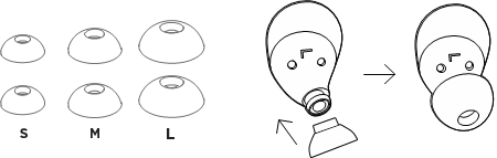 Motorola - MOTO BUDS 270 ANC - Selecteer de oordopjes Selecteer de oordopjes