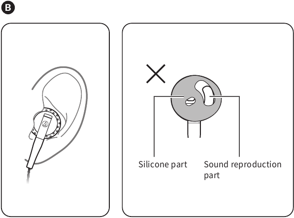 audio-technica - ATH-C200iS - Kuulokkeiden käyttö Kuulokkeiden käyttö