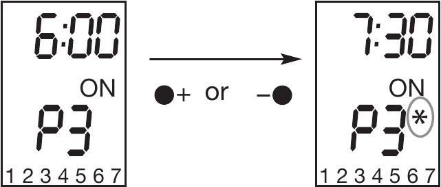 hager - EG072 - Бағдарламаны өзгерту - 2-қадам Бағдарламаны өзгерту - 2-қадам