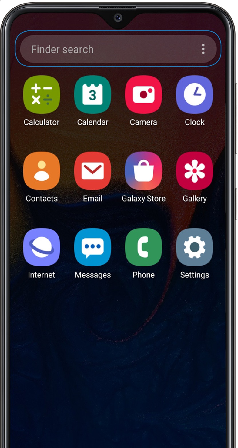 Samsung - Galaxy A10e - Căutare - Exemplul 1 Căutare - Exemplul 1
