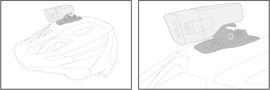 Trek Bicycle - Bontrager ION 450RT - Accessories - Bontrager Lithos helmet Blendr Mount Acessórios - Suporte Blendr para capacete Bontrager Lithos