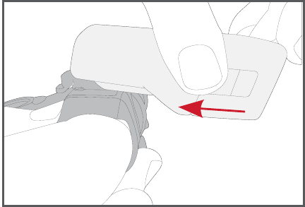 Trek Bicycle - Bontrager ION 450RT - Installing the light - Step 3 - Engage the light Instalar a luz - Passo 3 - Encaixar a luz