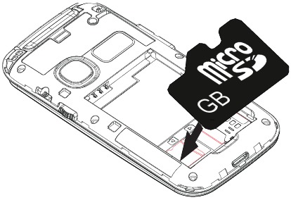 doro - 2414 - SIM карта, карта памет и батерия - Поставяне на SD картата SIM карта, карта памет и батерия - Поставяне на SD картата