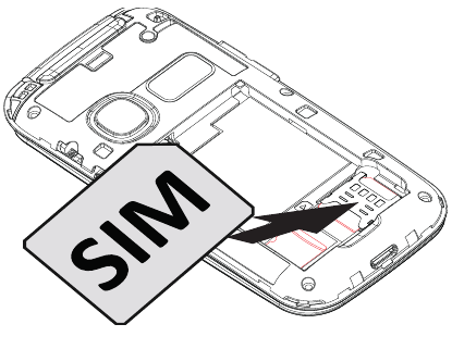 doro - 2414 - SIM карта, карта памет и батерия - Поставяне на SIM картата SIM карта, карта памет и батерия - Поставяне на SIM картата