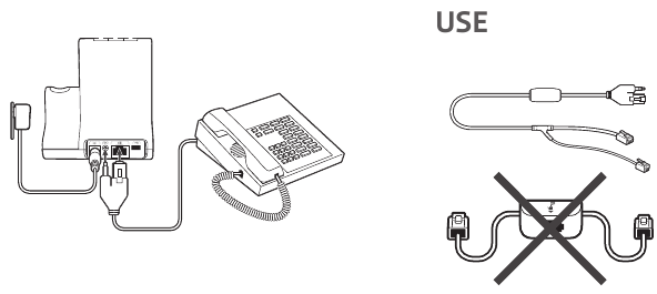 plantronics - Savi W730 - Desk Phone: Connect and Call - Step 3 Telefon de birou: Conectare și apelare - Pasul 3