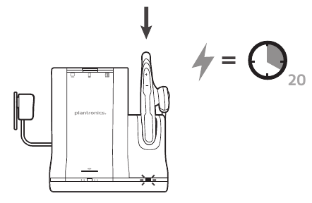 plantronics - Savi W730 - Headset: Customize and Charge Casca: Personalizare și încărcare