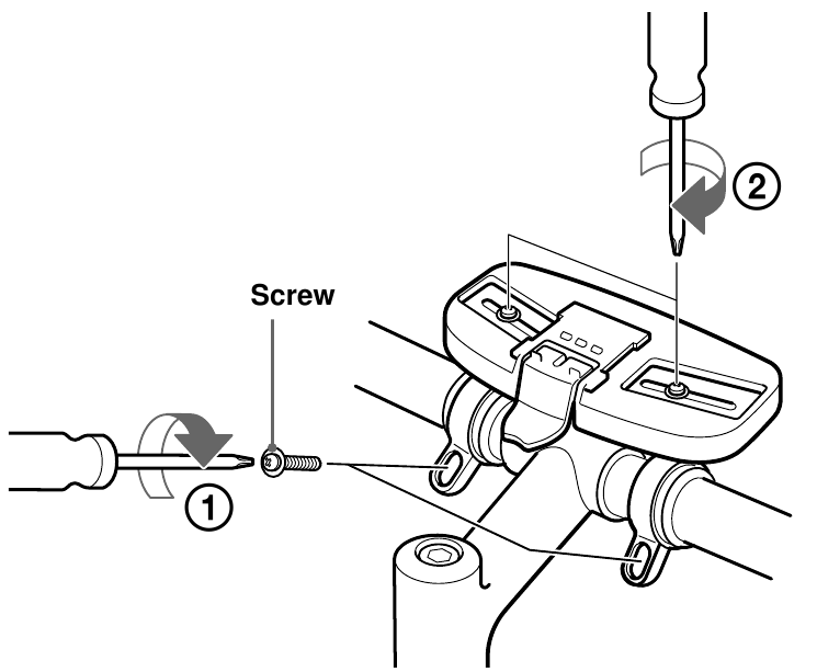 SONY - ICF-M88B - Install the Mount - Step 2 Install the Mount - Step 2