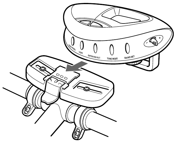 SONY - ICF-M88B - Install the unit Install the unit