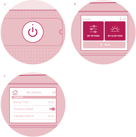 ResMed - AirSense 11 - Навигация по аппарату AirSense 11 Навигация по аппарату AirSense 11