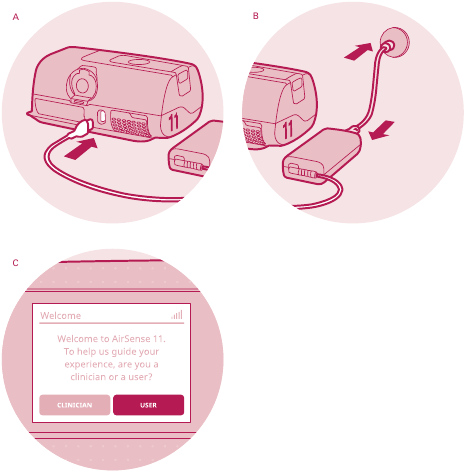 ResMed - AirSense 11 - Настройка аппарата AirSense 11 Настройка аппарата AirSense 11