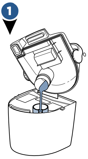 Bissell - ProHeat Advanced 1846 Series - Hard Floor Cleaning - Step 1 Limpeza de Pisos Rígidos - Passo 1