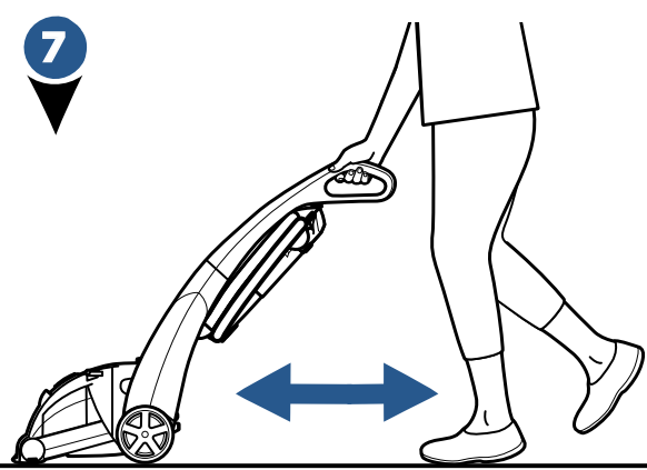 Bissell - ProHeat Advanced 1846 Series - Hard Floor Cleaning - Step 7 Limpeza de Pisos Rígidos - Passo 7