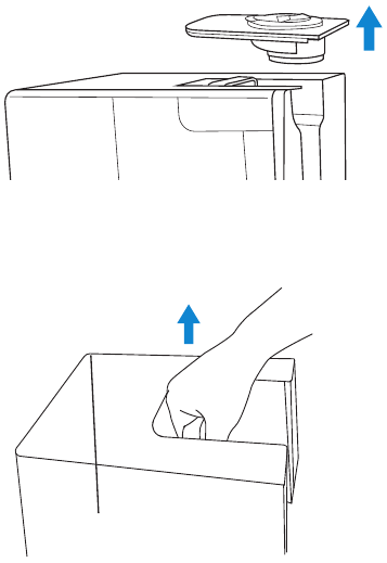 Levoit - LV600S - Set-up - Step 1 - Remove the handle cover Set-up - Step 1 - Remove the handle cover