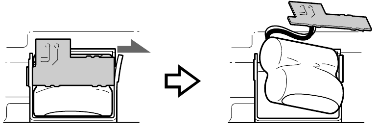 SONY - ICF-B200 - When disposing the unit - Step 1 Al desechar la unidad - Paso 1
