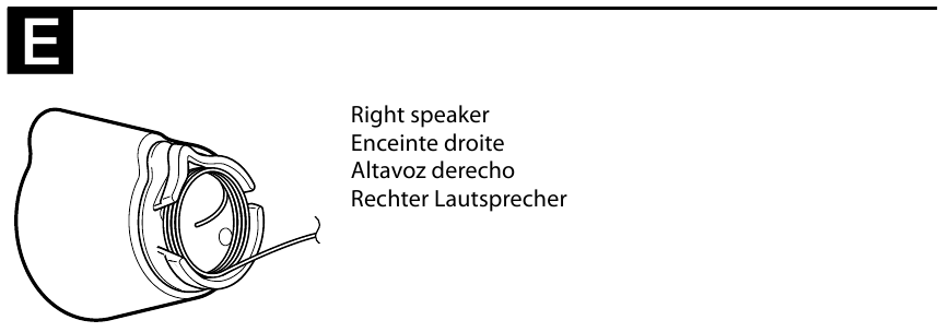SONY - SRS-A300 - Regulacja długości przewodu - Krok 2 Regulacja długości przewodu - Krok 2