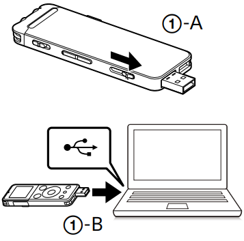 SONY - ICD-UX543 - Зарядтау Зарядтау