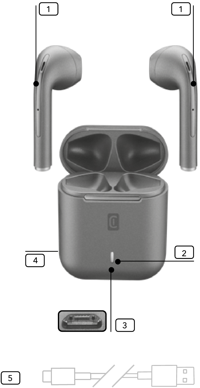 Cellularline - TUCK - Kirjeldus Kirjeldus
