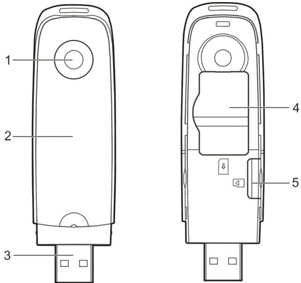 ZTE - MF190A - Descripción general del dispositivo Descripción general del dispositivo