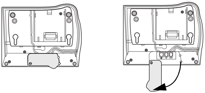 Avaya - T7316E - Priključci kabela - Korak 1 Priključci kabela - Korak 1