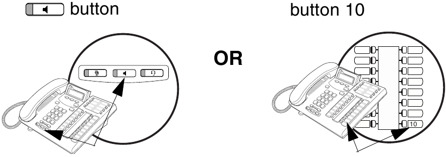 Avaya - T7316E - Handsfree pozivi - tipke Handsfree pozivi - tipke