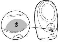 Ενεργοποίηση ή απενεργοποίηση της μονάδας μωρού