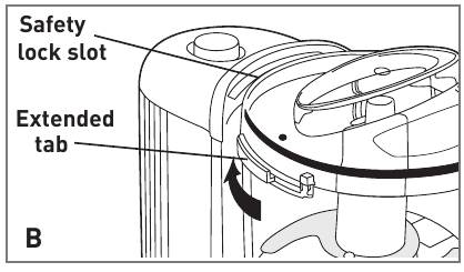 BLACK & DECKER - HC306 - MONTÁŽ - Krok 2 MONTÁŽ - Krok 2