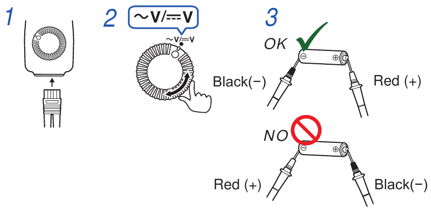 Hioki - 3287 - DC Voltage Measurement DC Voltage Measurement