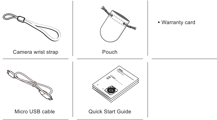 Altek - Cubic C01 - Accessoires Accessoires