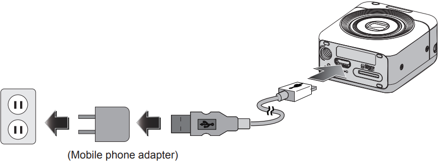 Altek - Cubic C01 - Chargement de l'appareil photo Chargement de l'appareil photo