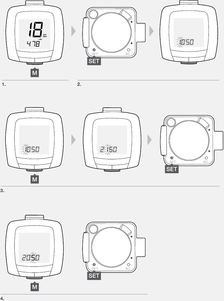 Bontrager - GoTime - Kilometre sayacını yeniden ayarlamak için Kilometre sayacını yeniden ayarlamak için