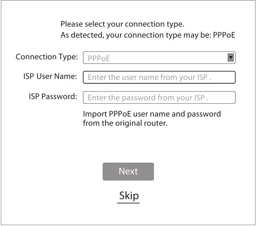 Tenda - AC19 - Configure o novo router para acesso à internet - Passo 3 Configure o novo router para acesso à internet - Passo 3