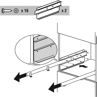 Smeg - CMS6451X - BUILT-IN INSTALLATION - Step 1 BUILT-IN INSTALLATION - Step 1