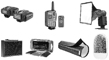 Godox - V860 II - Acessórios vendidos separadamente Acessórios vendidos separadamente