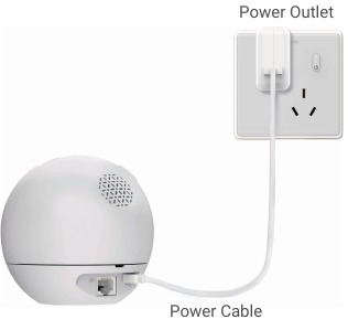 EZVIZ - C8C - Включване Включване