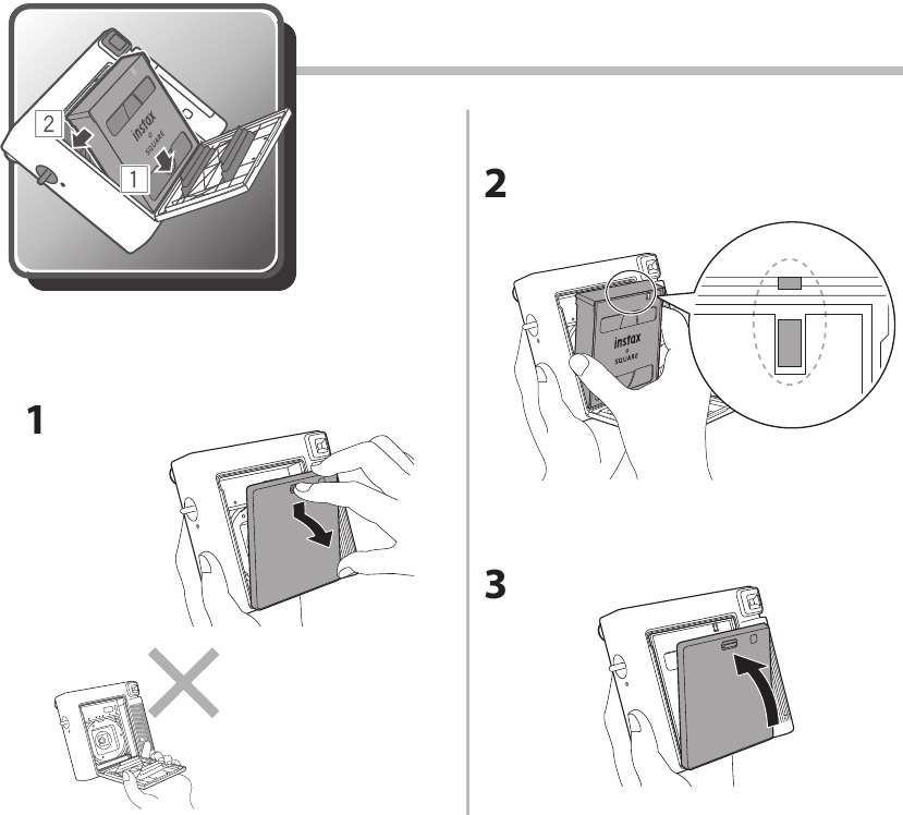 Fujifilm - instax SQUARE SQ1 - Жұмыс істеу тәртібі - 2-бөлім Жұмыс істеу тәртібі - 2-бөлім
